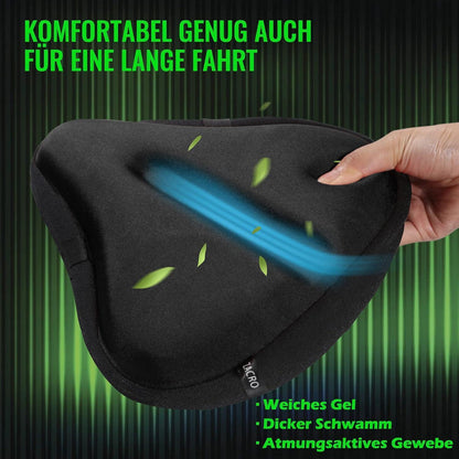 Zacro Gelüberzug für Fahrradsitz wasserdicht 29 x 27cm