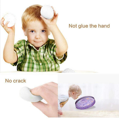 Gipsabdruck Baby Hand Fuß Bilderrahmen inkl. Ton - DIY Set