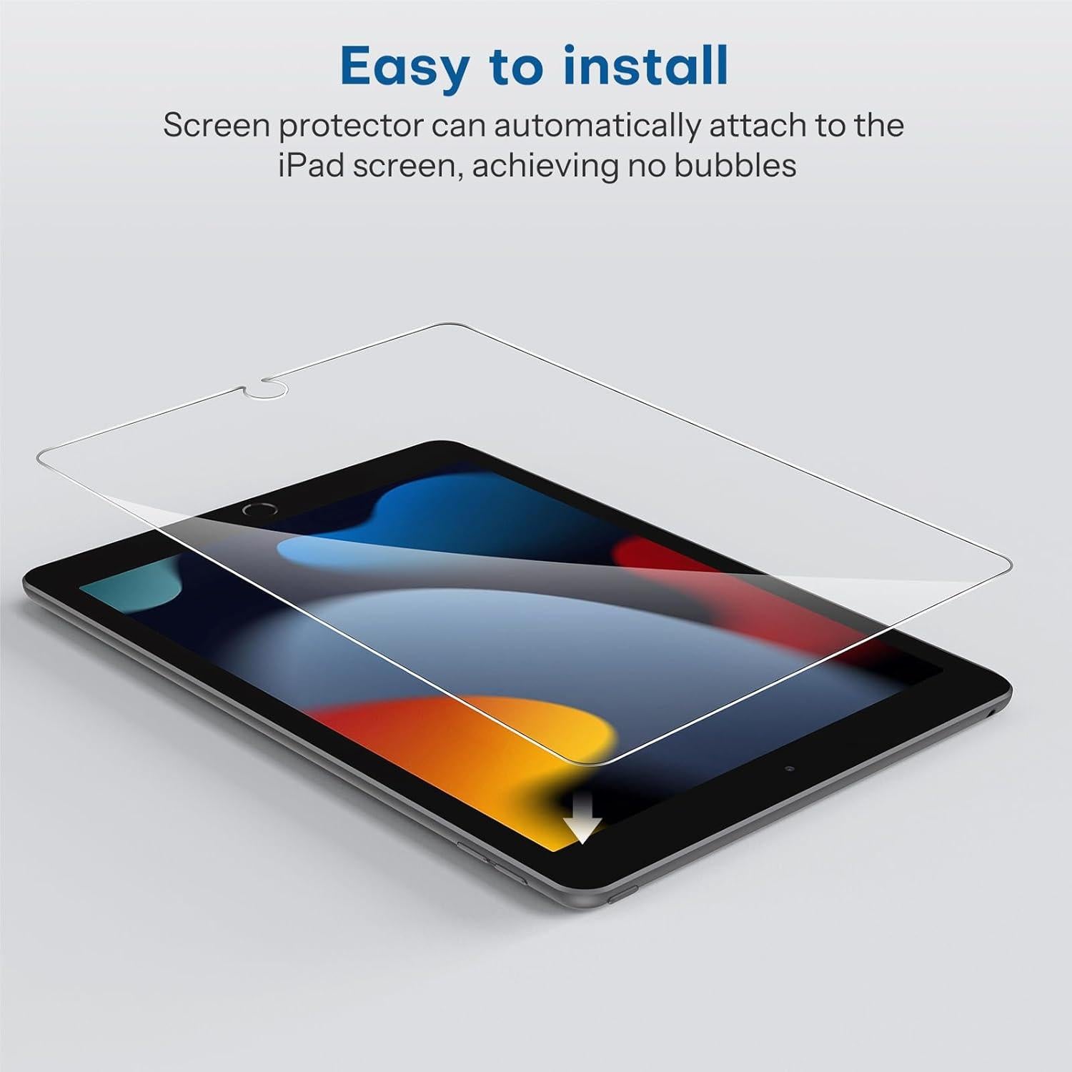 SPARIN iPad 9. / 8. / 7. Generation Schutzfolie 3er Pack 9H Panzerglas 10,2 zoll 2021 2020