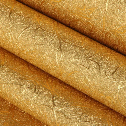 Luxuriöse goldene Tapete modernes Design wasserdicht Wanddekoration