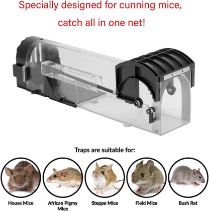 Lebend Mausefalle Profi Kastenfalle Mäuse Ratten Küche Büro Garten