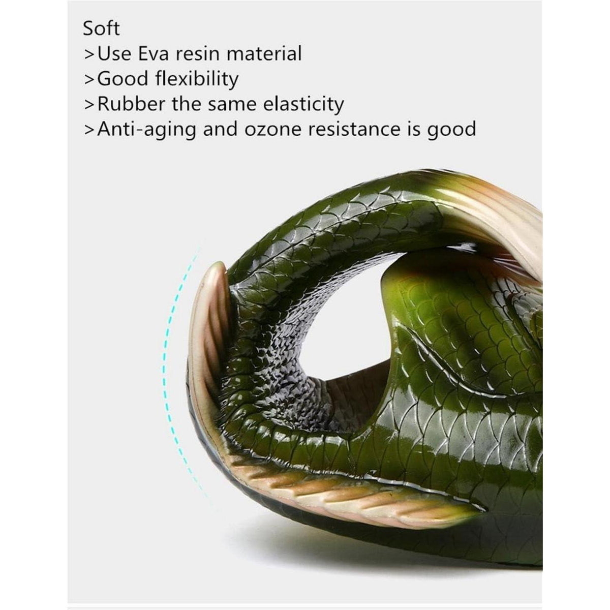 Fisch Hausschuhe Herren Grün 44/45 EU – Strand Schuhe