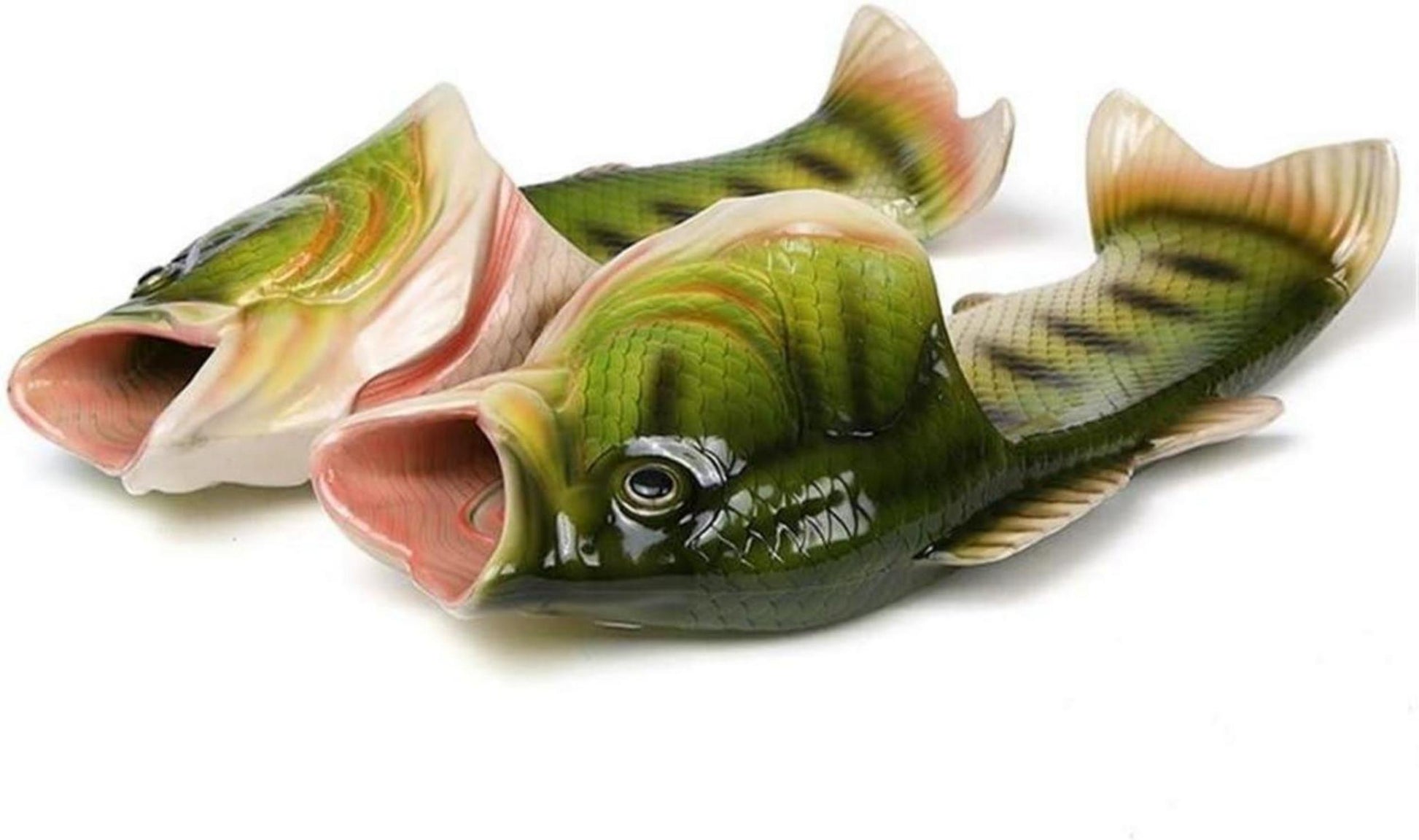 Fisch Hausschuhe Strandsandalen Simulation Grün Ethylen-Vinylacetat
