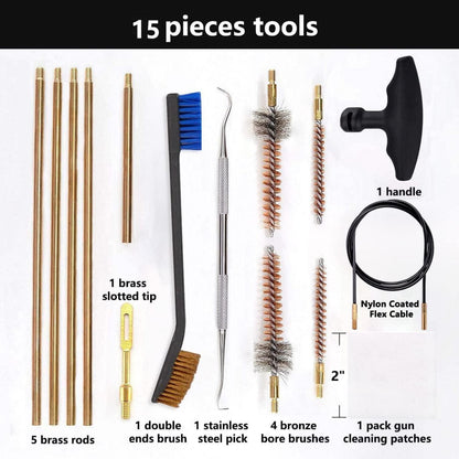 Gun Cleaning Kit .223/5.56 Gewehr Pistolen Reinigungsset mit