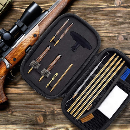 Gun Cleaning Kit Pro .223/5.56 Pistolen Gewehr Reinigungsset Stäbchen Tasche