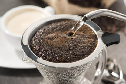 Apace Living Pour Over Kaffeebereiter mit Glaskaraffe & Edelstahlfilter 500ml