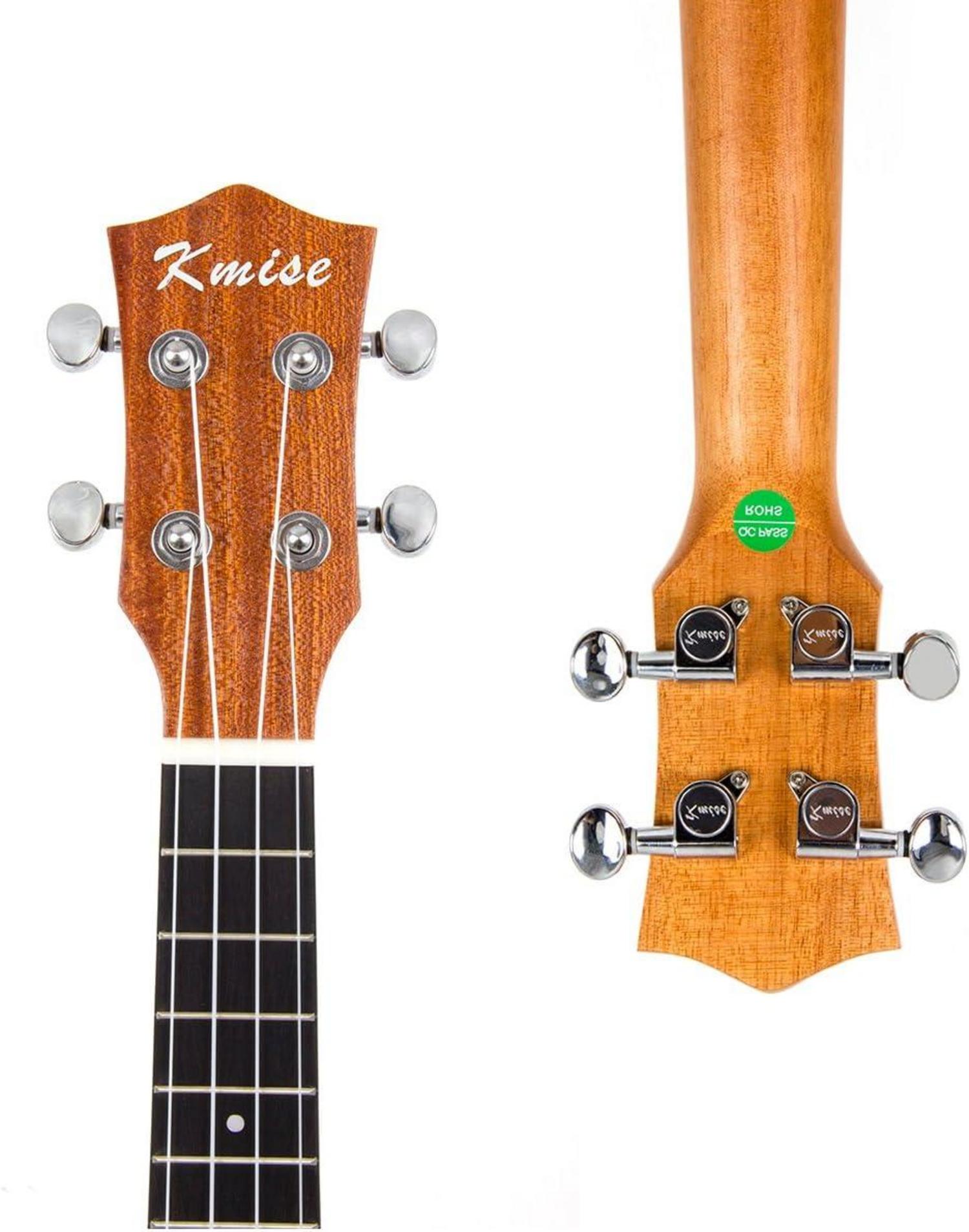 Konzert-Ukulele Starter-Set Anfänger Fichtendecke Mahagoni