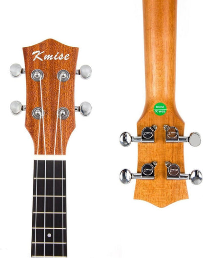 Konzert-Ukulele Starter-Set Anfänger Fichtendecke Mahagoni