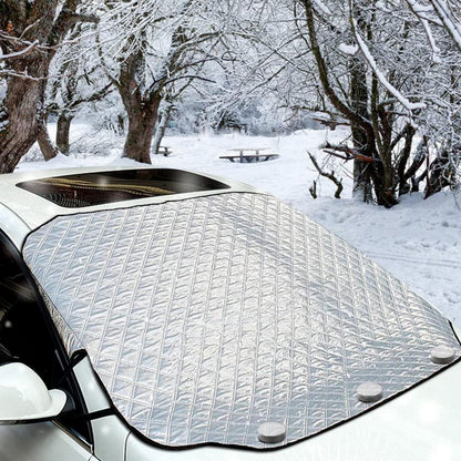 iZoeL Magnetische Auto Frontscheibenabdeckung Frostschutz Sonnenschutz