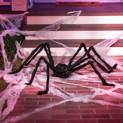 JOYIN 1.52 Meter Halloween Outdoor Haarige Spinne Dekoration