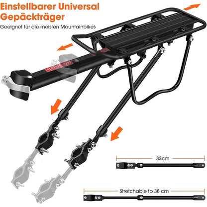 Fahrradgepäckträger Mountainbike Aluminiumlegierung bis