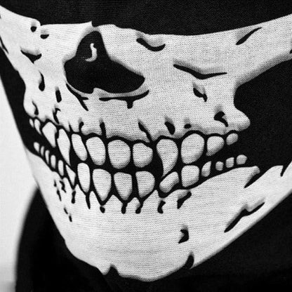 Motorradmaske Totenkopf-Design Halstuch Ski Outdoor Party 2