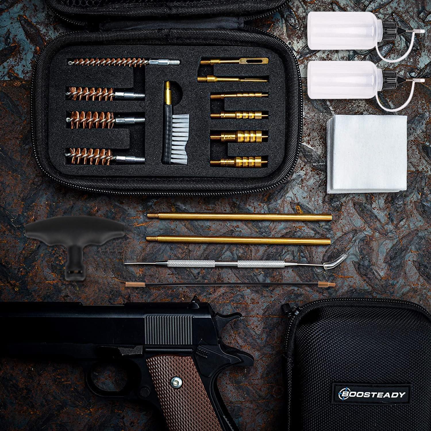 Pistolenreinigungsset .22 .357 .38 9mm .45 Kaliber Boosteady