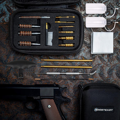 Pistolenreinigungsset .22 .357 .38 9mm .45 Kaliber Boosteady