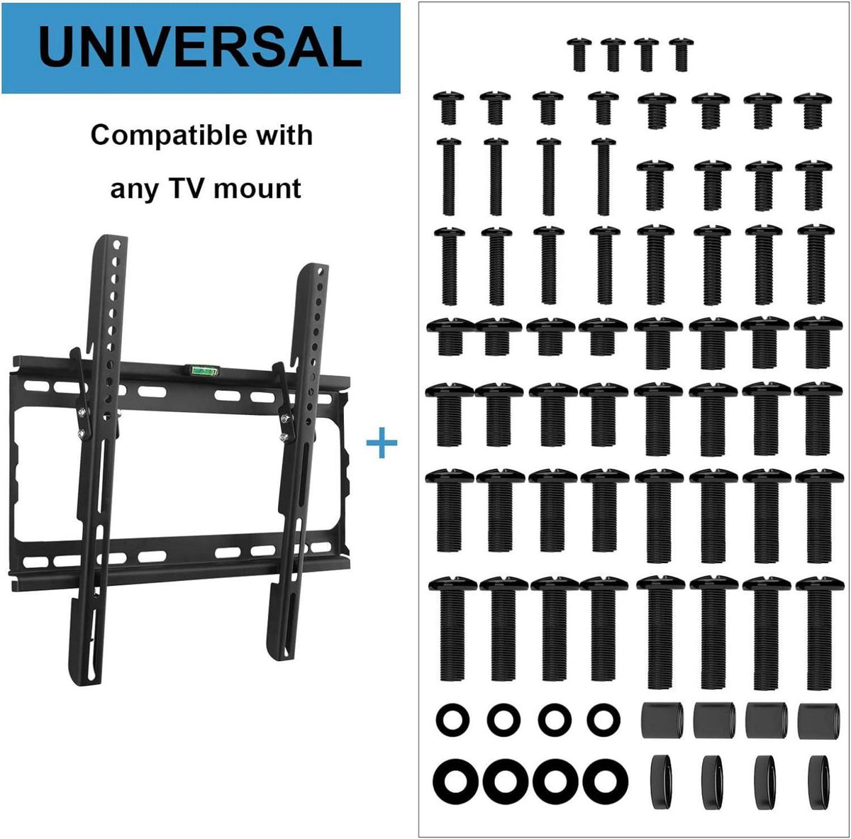 VESA Schrauben Set TV-Wandhalterung 80 Zoll 100-teilig