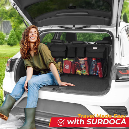 SURDOCA Kofferraum Organizer Auto 3rd Gen doppelte Kapazität