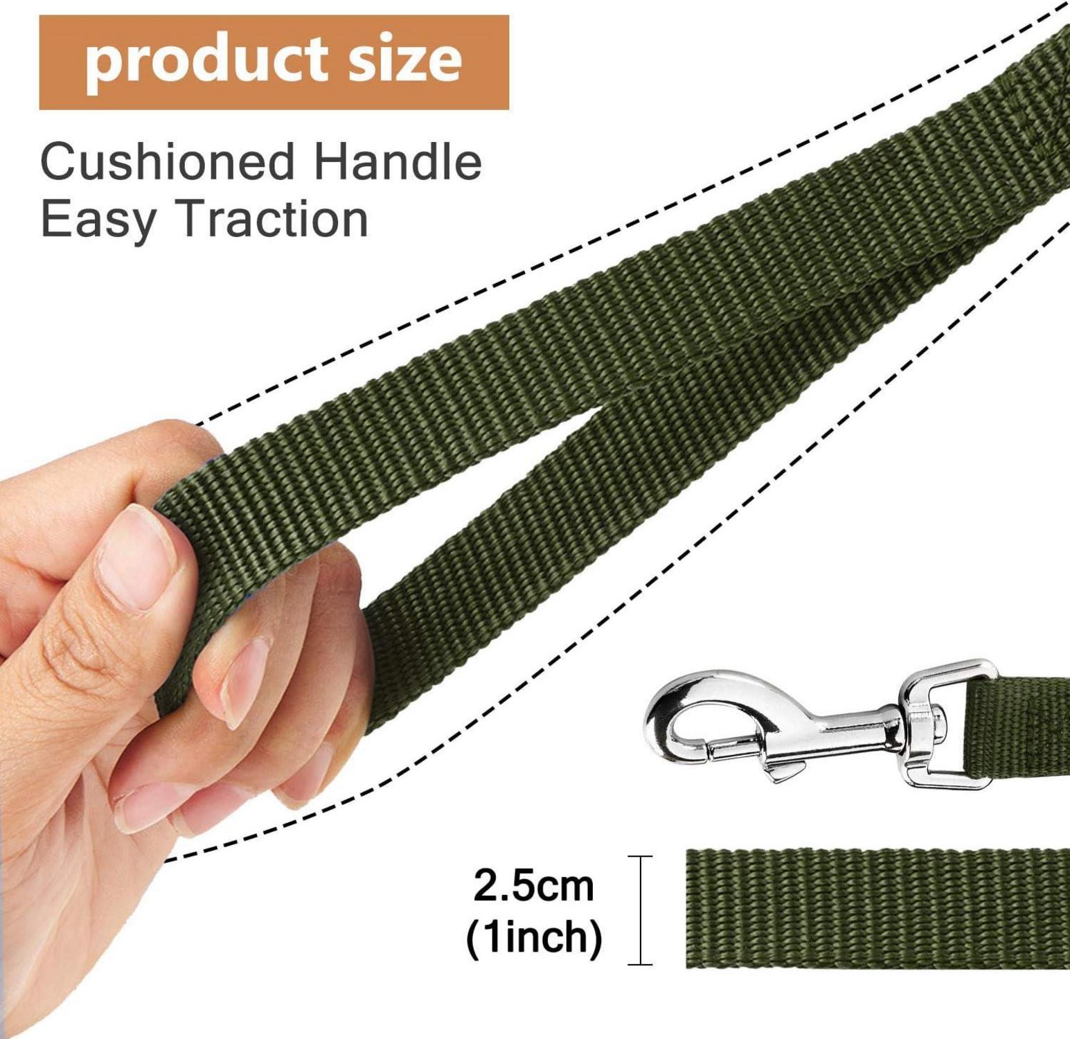 Schleppleine Hund 15m Nylon Green Training groß klein