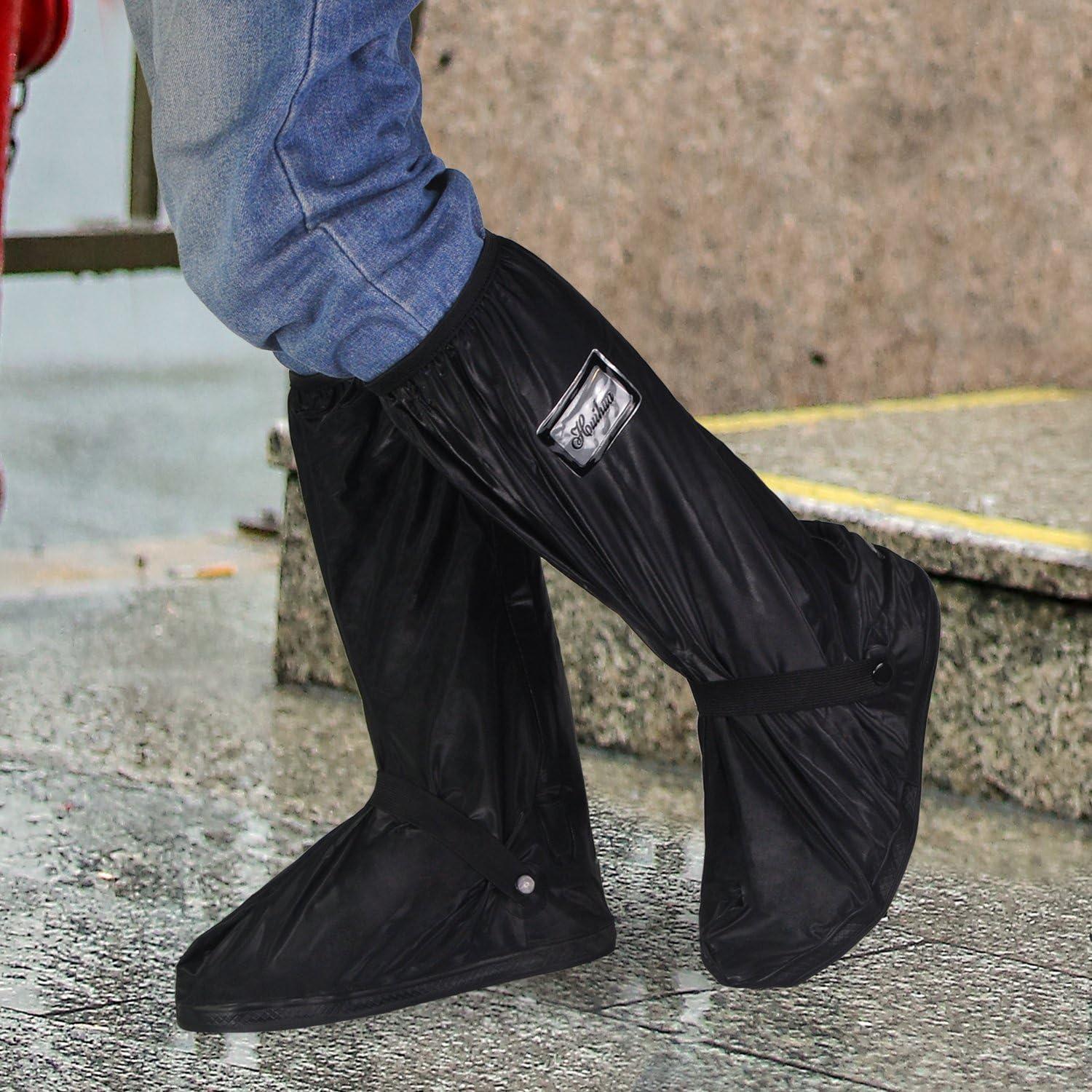 Wasserdichte Schuhüberzieher Regenüberschuhe Outdoor Rutschfest 43/45 EU