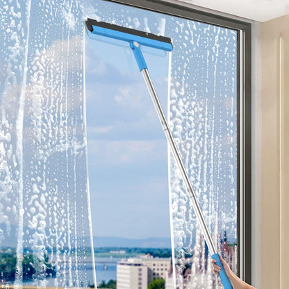 Wasserschieber Bodenabzieher Dusche Fensterabzieher 147cm Stiel Wischer