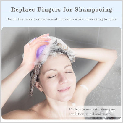 Kopfhaut Massagebürste Shampoo Haarbürste Nass Trocken Peeling Haarwachstum