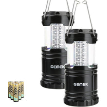LED Campinglampe 2er Set Ultrahell Outdoor Zusammenklappbar