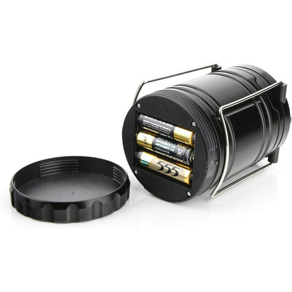 LED Campinglampe 2er Set Ultrahell Outdoor Zusammenklappbar