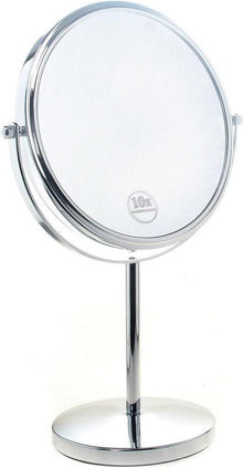 Standspiegel 10 fach Vergrößerung 8 inch Kosmetikspiegel 360° drehbar