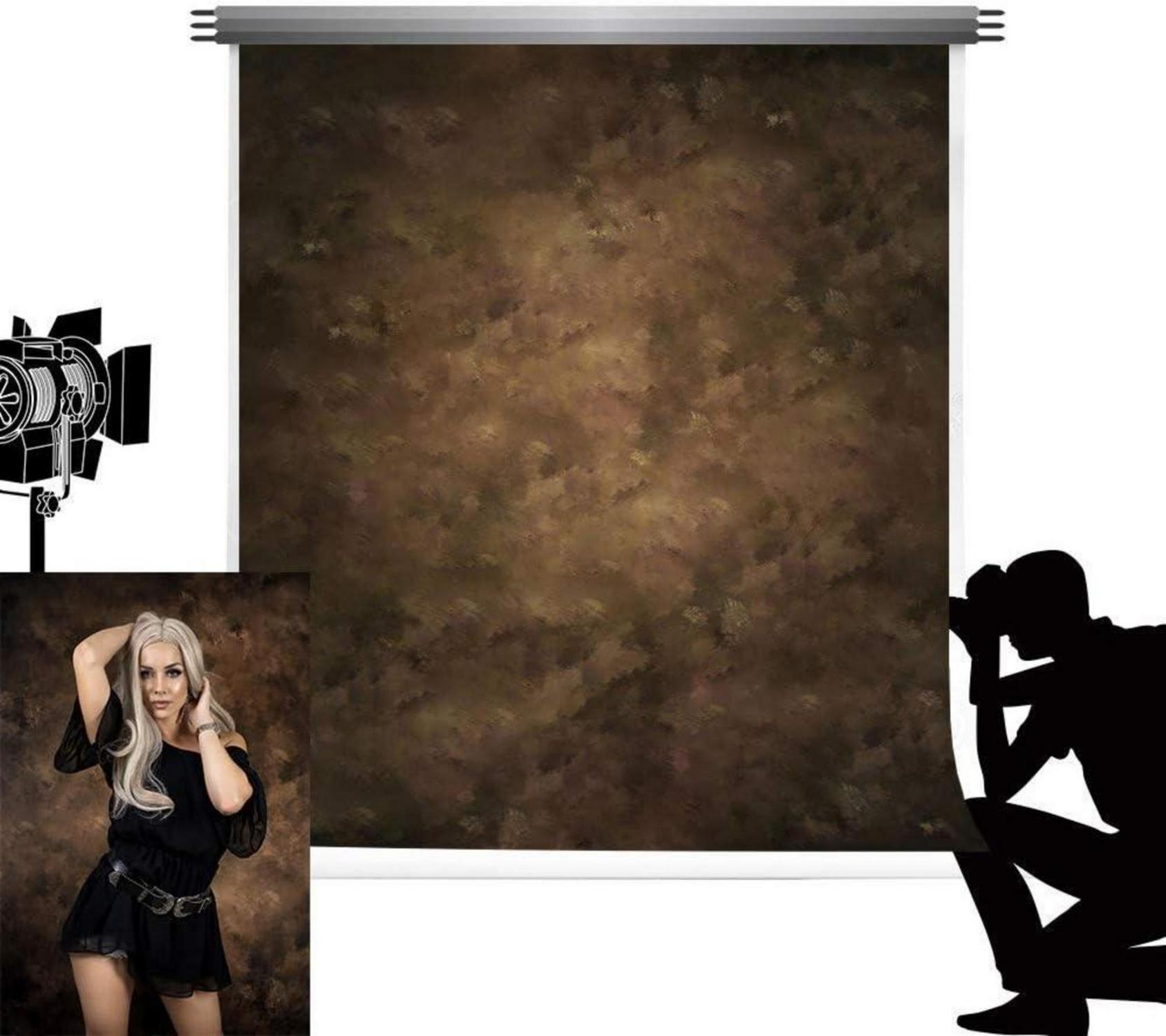 Mikrofaser Hintergrund Abstrakt Neugeborene Studio Portrait 3x3m