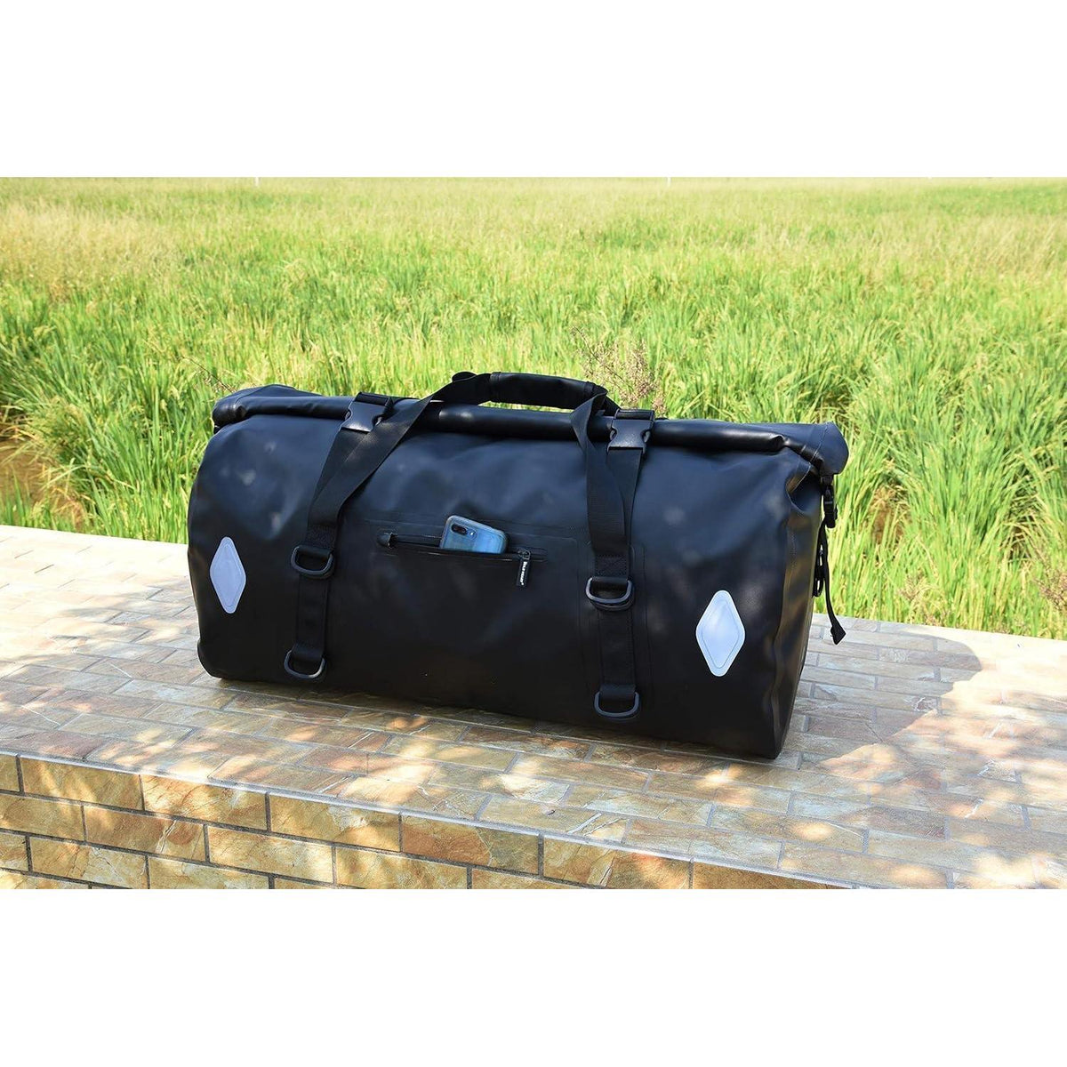 Wasserdichte Motorradtasche 55L/66L/77L – Robust & Vielseitig