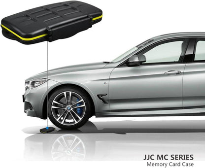 16er Micro SDHC/SDXC/SD Speicherkarten Case wasserdicht mit Karabiner