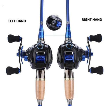 Sougayilang Baitcasting Angelrolle 7.0:1 Carbon Fiber Drag