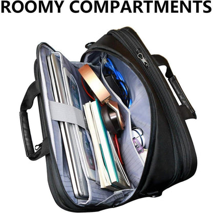 KROSER Laptop Tasche XXL 18.5 Zoll Wasserabweisend Schwarz
