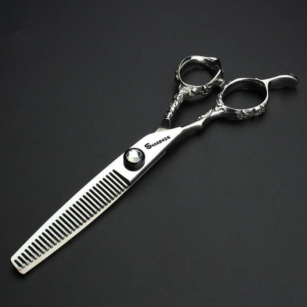 6-Zoll Linkshänder Friseurschere Set | 440C Stahl, Professionell