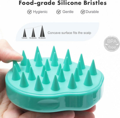 Kopfhaut Massagebürste Shampoo Haarbürste Peeling Kopfmassage