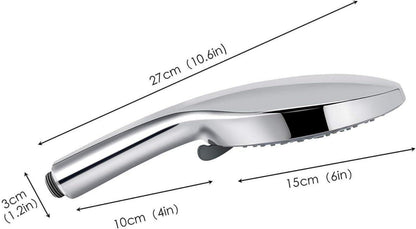 LEEFE 152mm Große Regenbrause Handbrause 7 Strahlarten Chrom