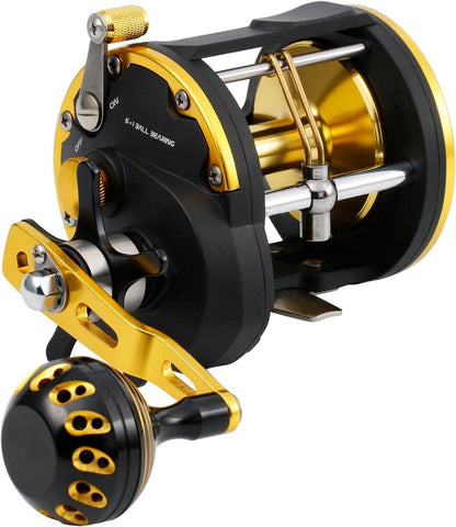 Hochwertige Tiefsee-Angelrolle mit Maximaler Zugkraft 18,1 kg