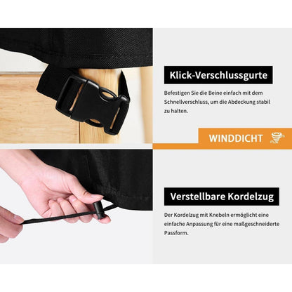 Stapelstuhl Abdeckhaube Wasserdicht mit Belüftung