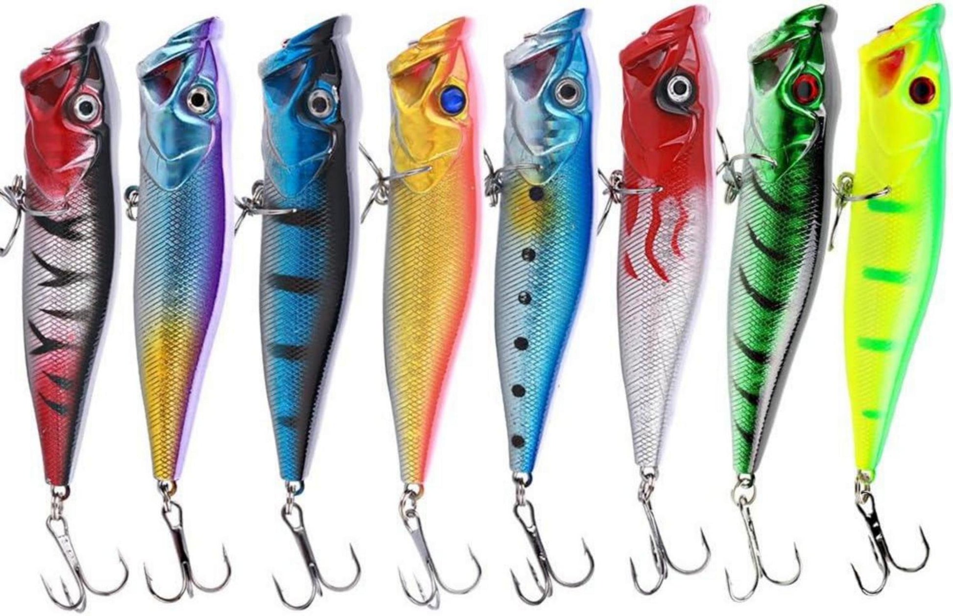 Harte Angelköder Crankbaits Set Forelle Barsch Schwimmbaits