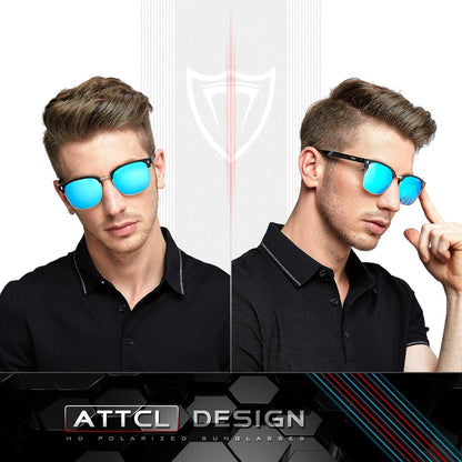 Herren Polarisierte Al-Mg Sonnenbrille Ultra Light