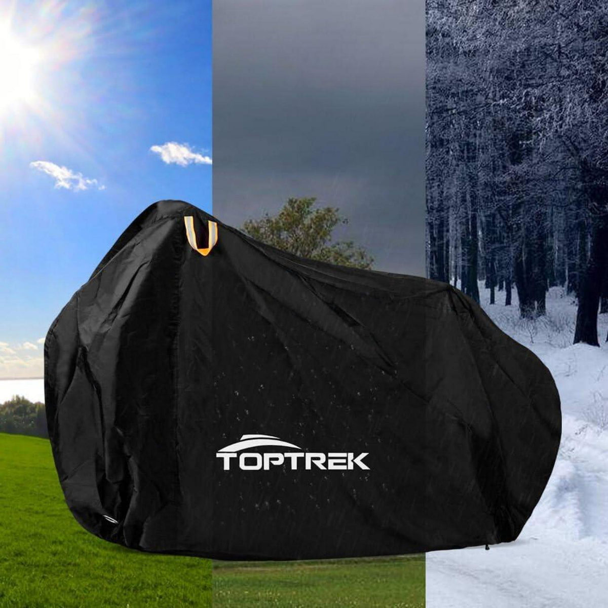 Fahrradabdeckung Wasserdicht Oxford-Gewebe 200x110x70cm UDETOP0017