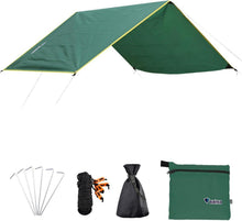 Wasserdichte Zeltplane für Camping und Picknick 420D Oxford 2.4x2.2m