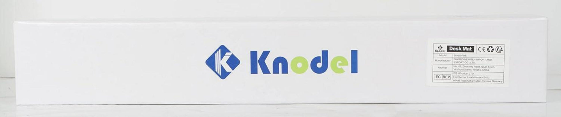 Knodel PVC Schreibtischunterlage 80x40cm wasserdicht doppelseitig Rosa/Silber