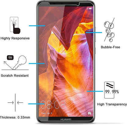 Panzer Schutz Glas Huawei Mate 10 Pro 2 Stk. 9H HD 0.33mm