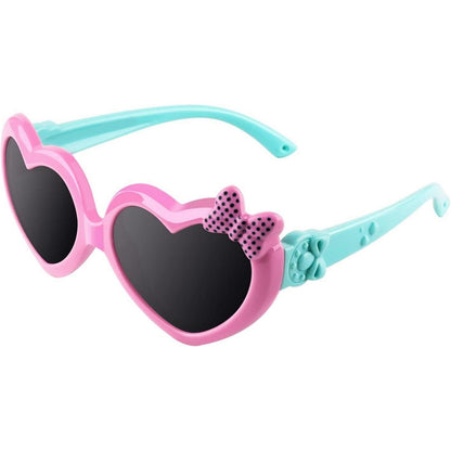 CGID Kinder Herzförmige Polarisierte Sonnenbrille UV400