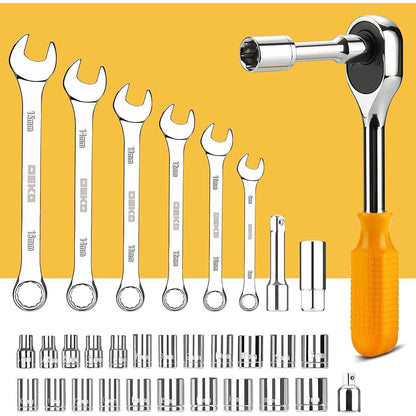 Werkzeugkoffer 228-teilig gefüllt für Haushalt & Garage