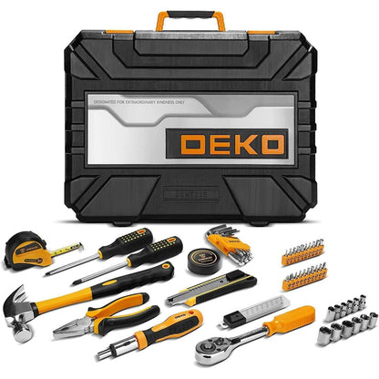 Werkzeugkoffer 228-teilig gefüllt für Haushalt & Garage