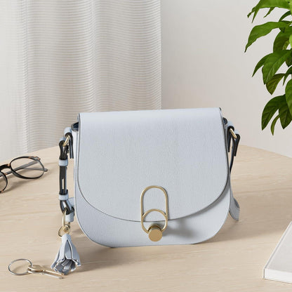 Damen Schultertasche Cross Body Bag mit Quaste und