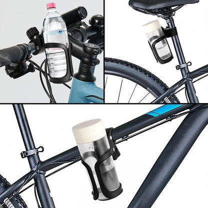 Fahrrad-Flaschenhalter Getränkehalter 360 Grad Rotation universeller Kinderwagen