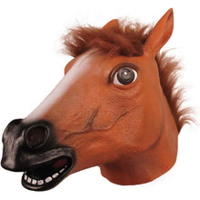 Pferdemaske Latex Tiermaske Halloween Weihnachten Party