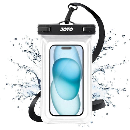 Wasserdichte Handyhülle bis 7 Zoll, IPX8 zertifiziert, mit Umhängeband